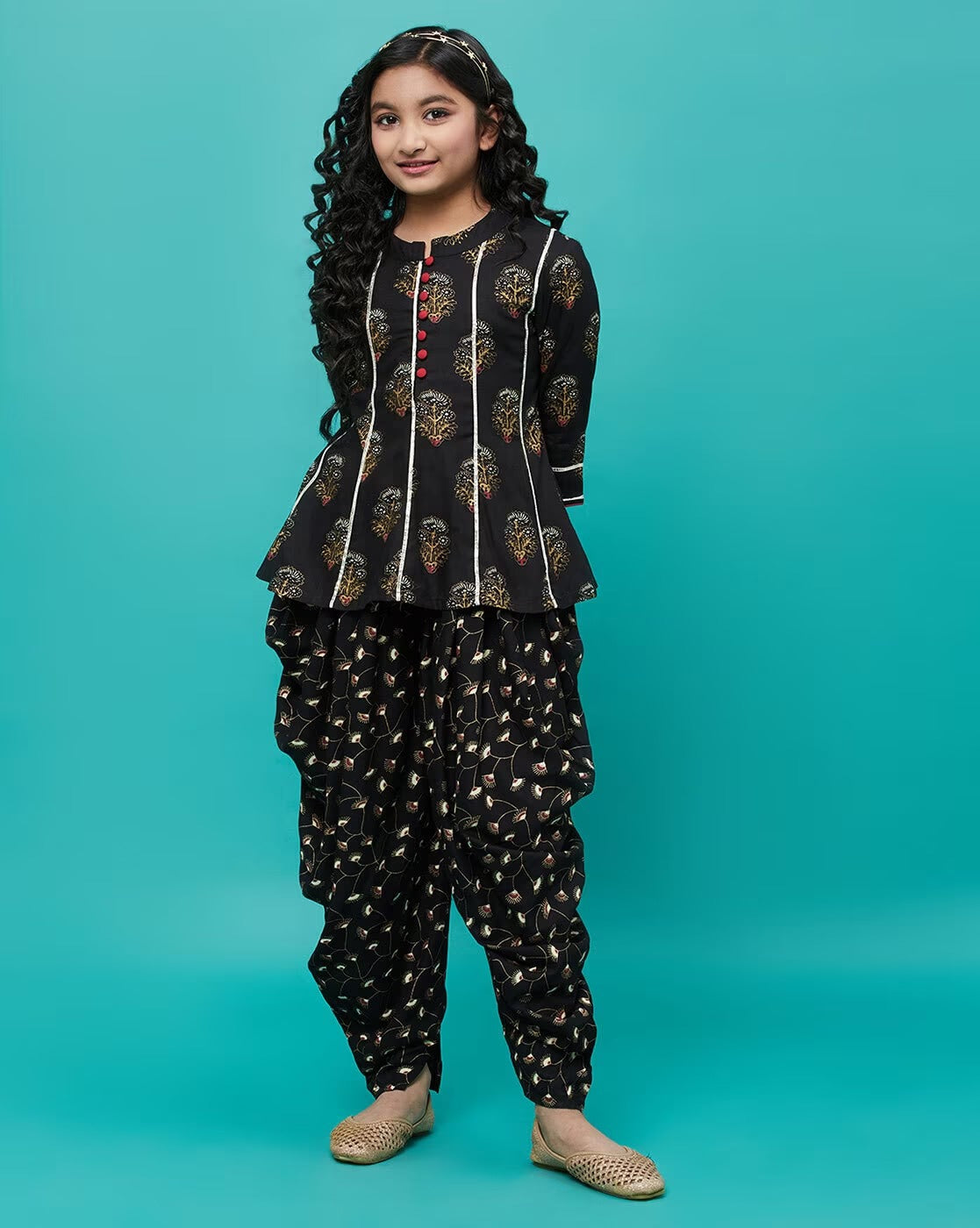 Short Kurti With Patiyala 2 Pc Set