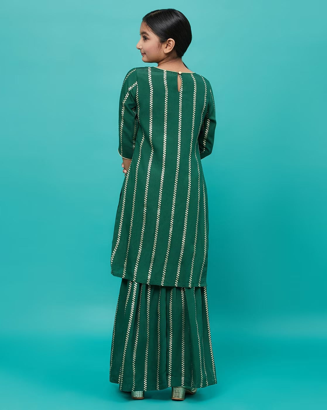 Designer Colletion Kurta & Pallazo - 2 Pc Set