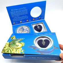 Load image into Gallery viewer, Freshwater Shell Canned Oyster Ocean Love Real Pearl Necklace Set