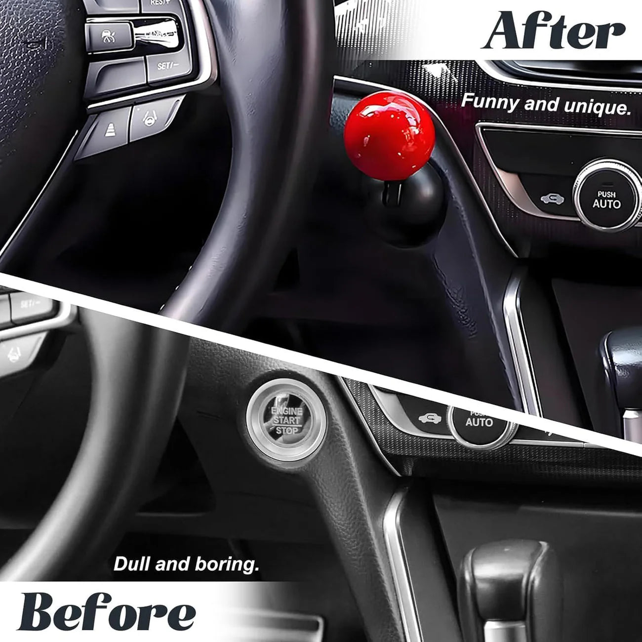 Push Start Button Cover™