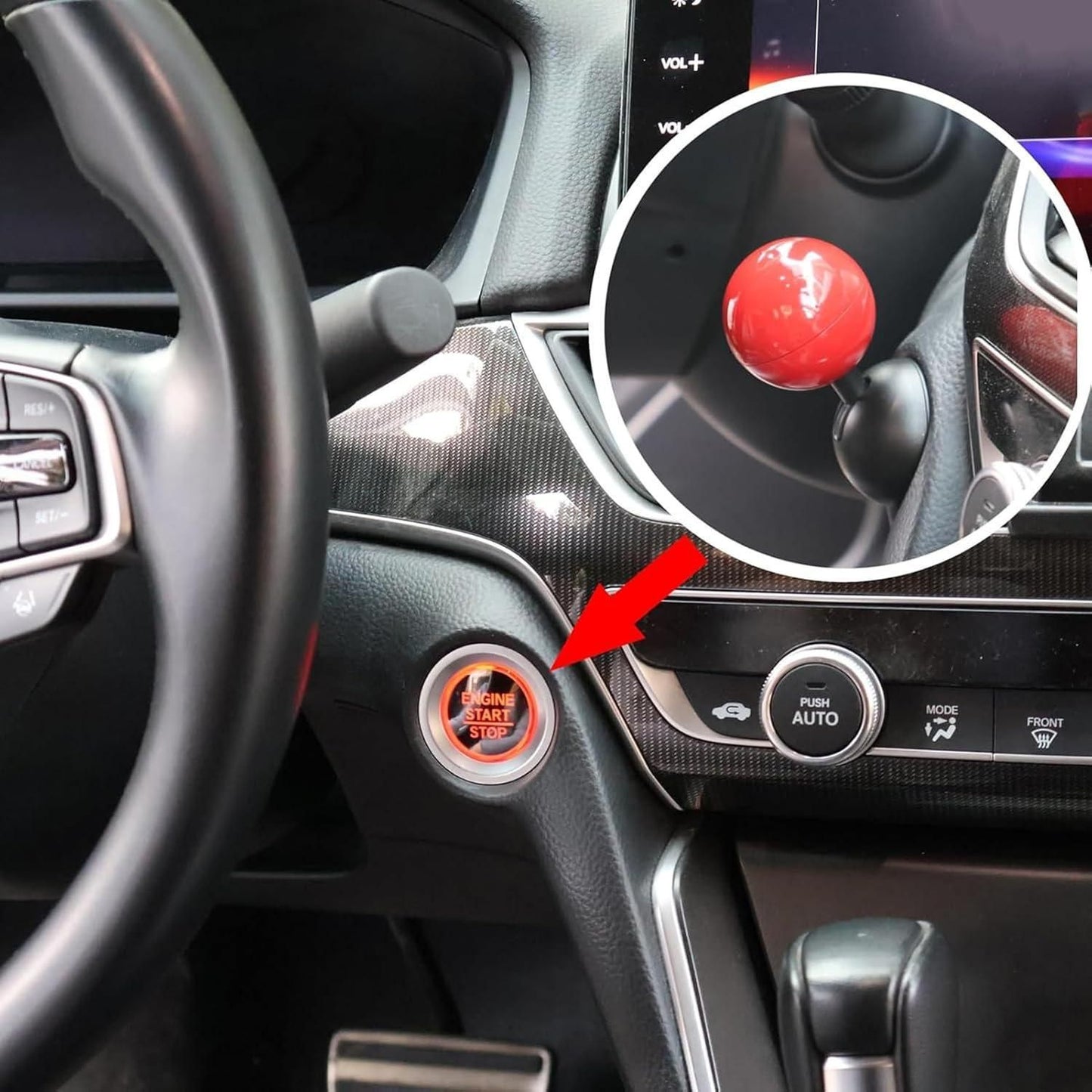 Push Start Button Cover™