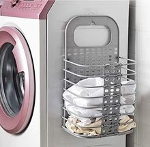 Load image into Gallery viewer, Plastic Multipurpose Hanging Laundry Basket
