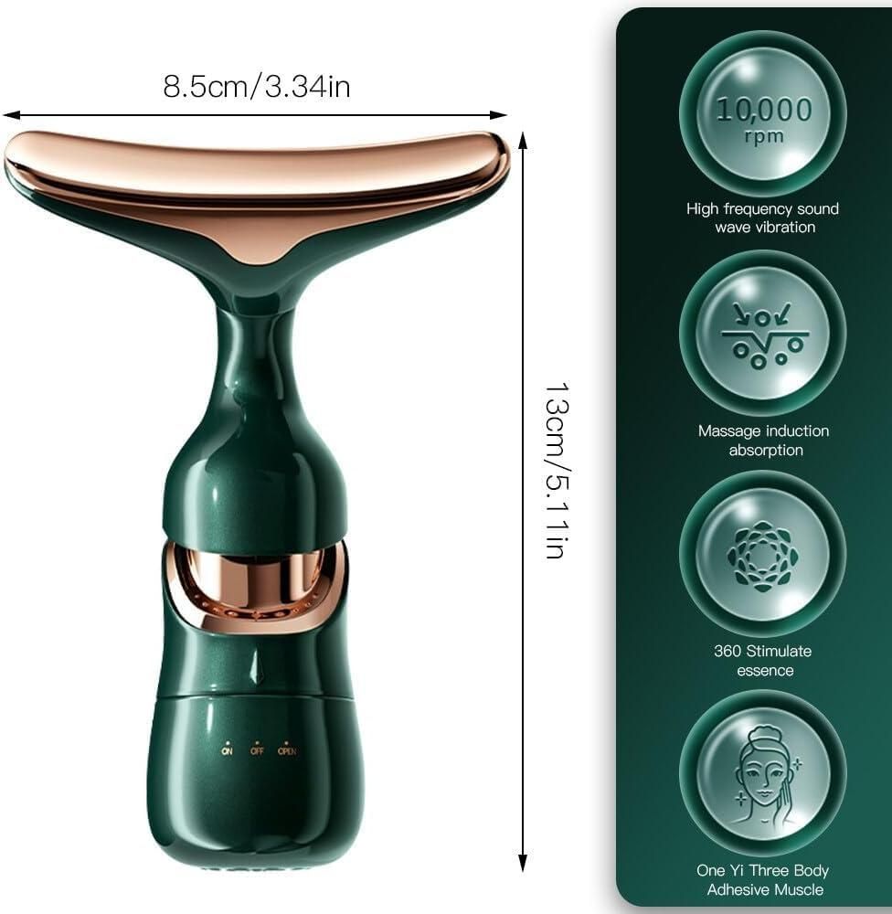 3 In 1 Anti Wrinkles Facial Massager For Skin Care™