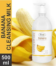 Load image into Gallery viewer, Banana and Aloe vera Cleansing Milk 500 ML (Pack of 2 )