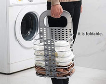 Load image into Gallery viewer, Plastic Multipurpose Hanging Laundry Basket