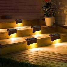 Load image into Gallery viewer, Solar Deck Lights Outdoor
