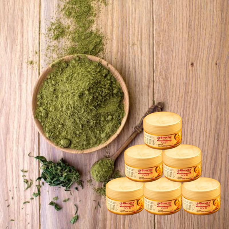 Bhuvika Face Pack (100 grm) - With Free Brush