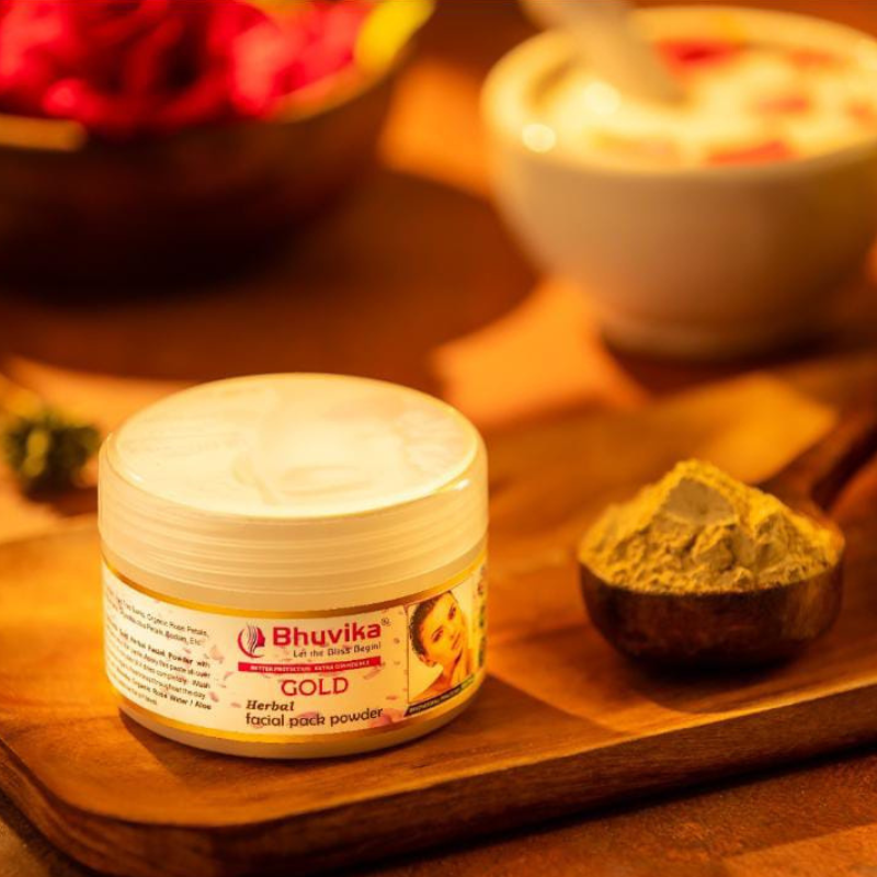 Bhuvika Face Pack (100 grm) - With Free Brush