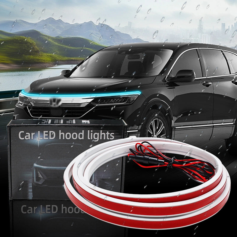Stylish Card Hood Light LED Strip - White Color