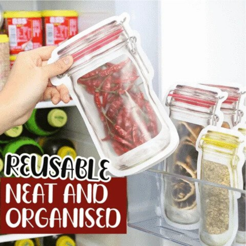 Bottle Shape Storage Pouch™ - 10 Pcs