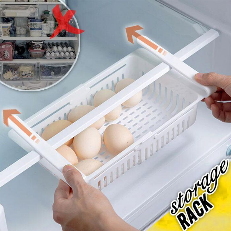 Fridge Organizer™ - Adjustable Storage Rack For Refrigerator Pack of 4