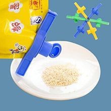 Load image into Gallery viewer, Kitchen Food Clip Storage Seal and Pour Spill Proof Clips with Caps (Pack of 4)