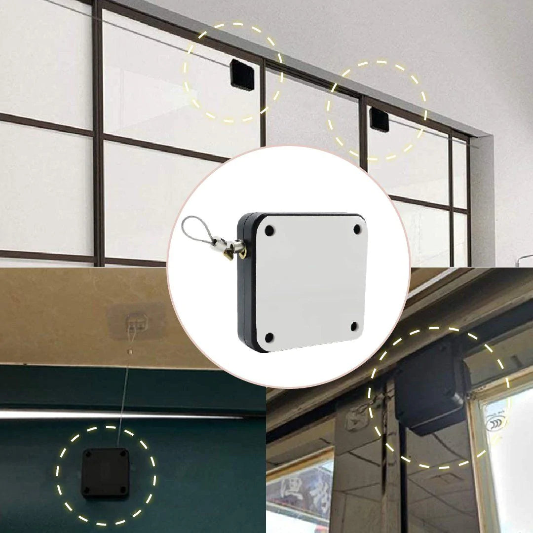 Punch-Free Automatic Door Closer