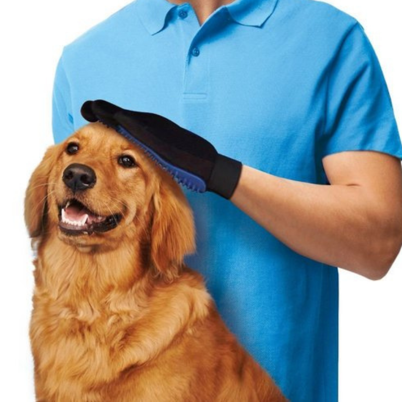 True Touch™ Pet Grooming & Deshedding Glove (1 Pc)
