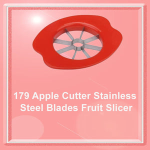 Apple Cutter Stainless Steel Blades Fruit Slicer