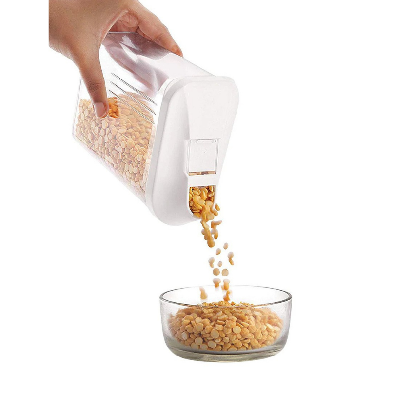 Easy Flow Storage Jar with Lid™ (750ml, Set of 6)