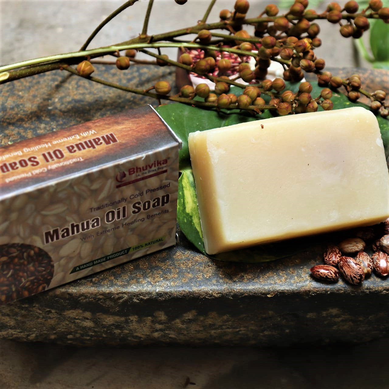 Mahua Oil Soaps PACK OF 2- Bhuvika™