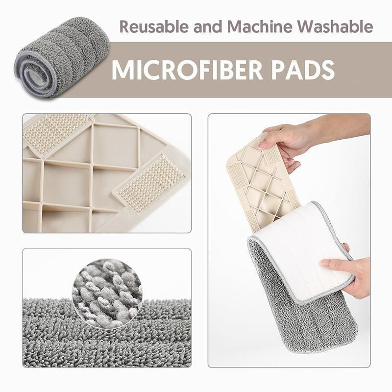 Amazing 360 Degree Healthy Spray Mop™ - With Removable Washable Cleaning Pad