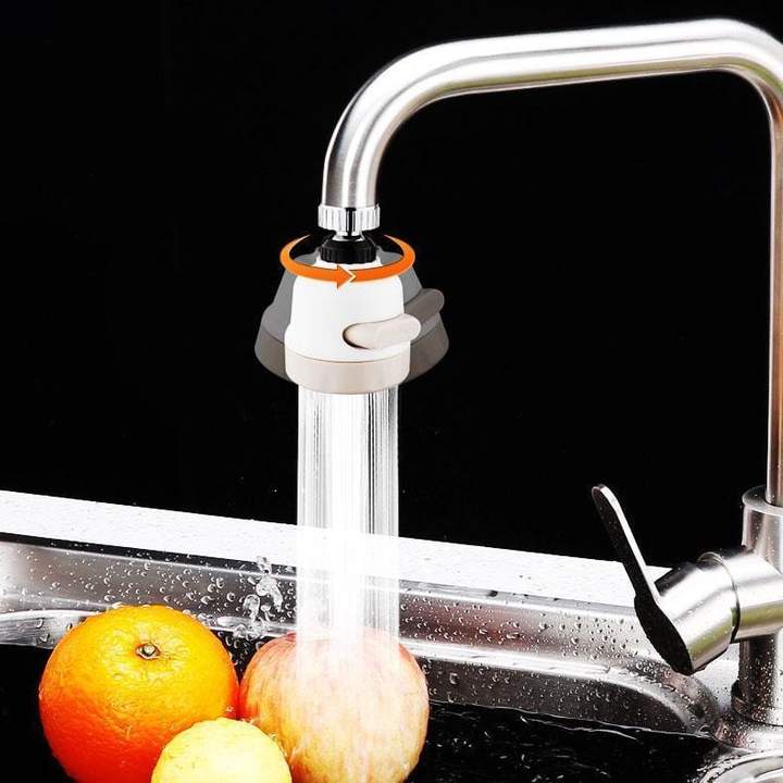 Upgraded 3 Modes Water Saving Nozzle, 360 Degree Rotating Faucet