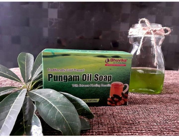 Pungam Oil Soaps PACK OF 2 - Bhuvika™
