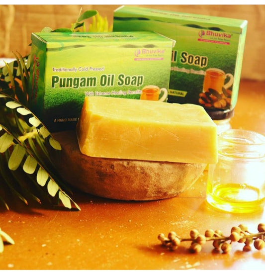 Pungam Oil Soaps PACK OF 2 - Bhuvika™