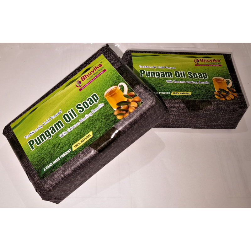 Pungam Oil Soaps PACK OF 2 - Bhuvika™