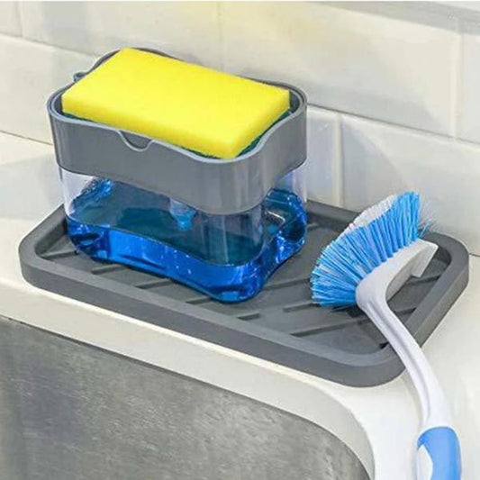 Stylish Liquid Soap Dispenser (With Free Sponge)