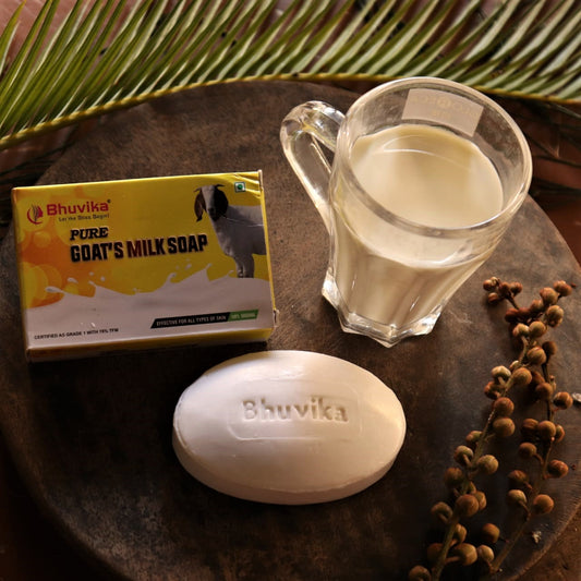 Goat Milk Soap PACK OF 2 - Bhuvika™