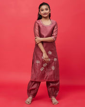 Load image into Gallery viewer, Embroidery Kurta with Bottom - 2 Pc Set
