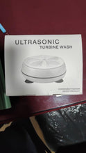 Load image into Gallery viewer, 2In1 Mini Washing Machine Portable Rotating Ultrasonic Turbine Washer
