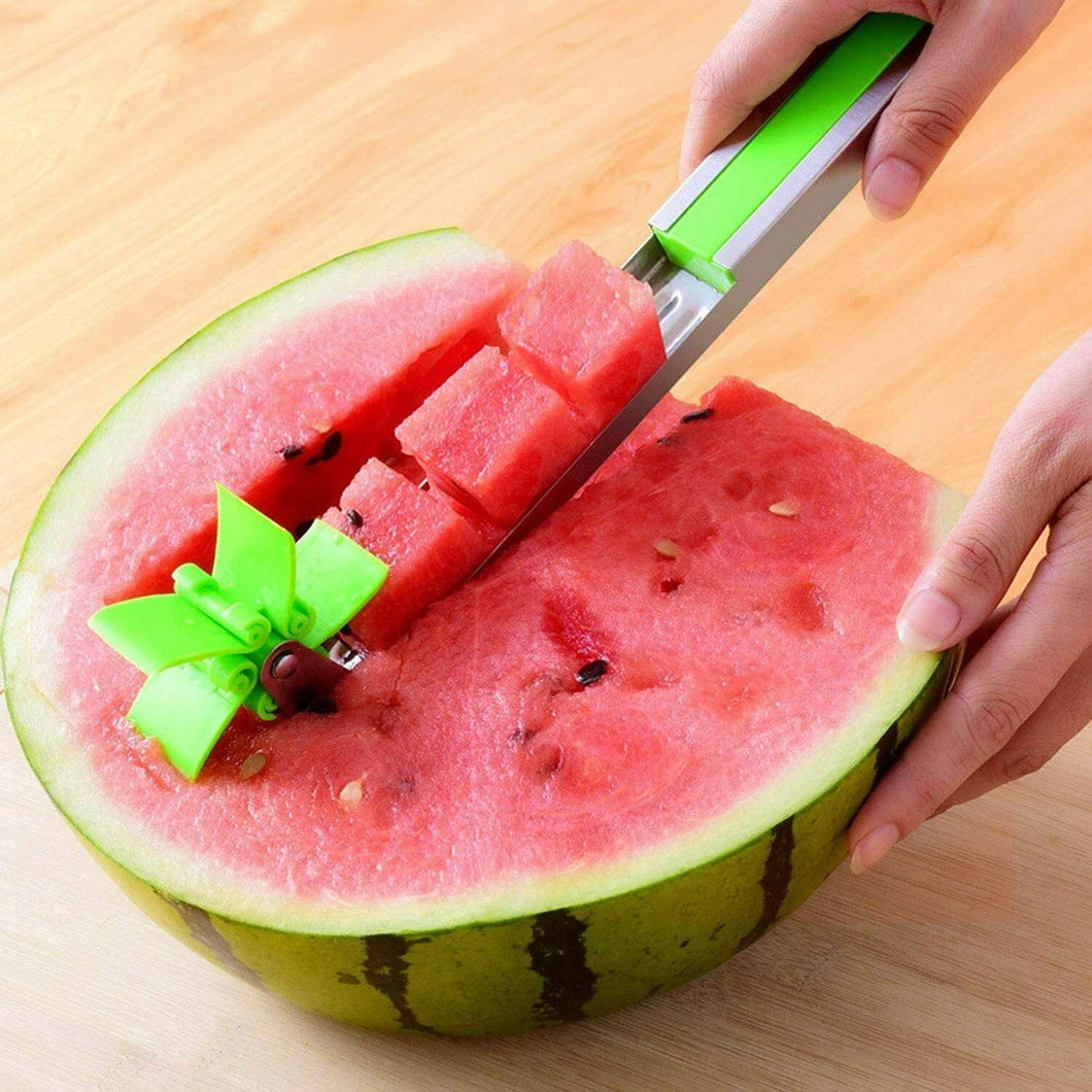 Fancy Stainless Steel Watermelon Slicer™