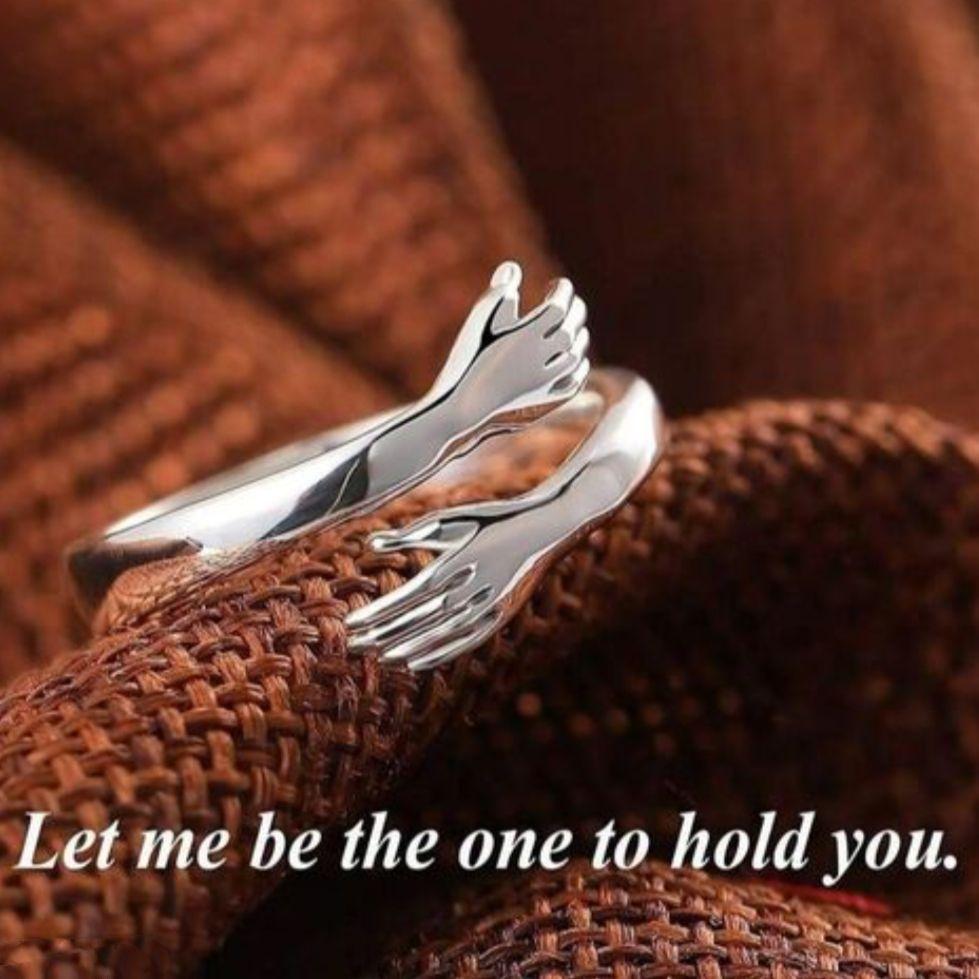 The Ultimate Hug Ring for Loved Ones - For He & She! (Pack of 2)