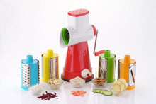 Load image into Gallery viewer, 4 in 1 Rotary Drum Vegetable Grater &amp; Slicer
