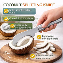 Load image into Gallery viewer, Stainless Steel Coconut Splitter Knife
