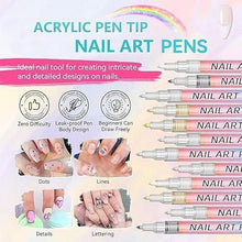 Load image into Gallery viewer, Magic Nail Art Pen® Set of 12 Colors - For Kids &amp; Women's

