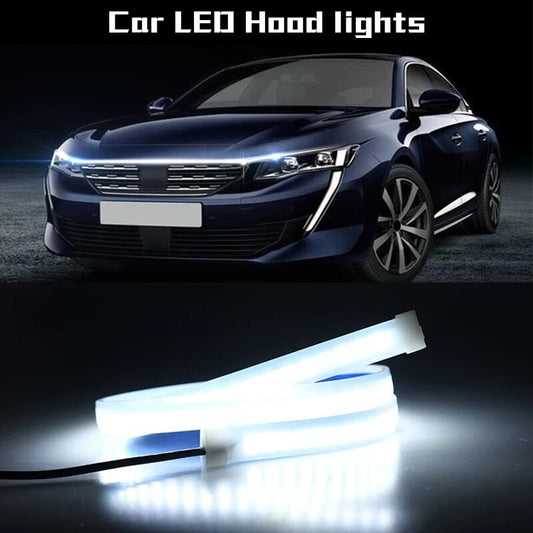 Stylish Card Hood Light LED Strip - White Color
