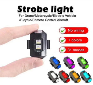 Stylish Multicolor LED Light for Bike & Car - Pack of 2