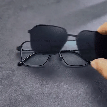 6 in 1 Clip on Magnetic Stylish Sunglasses