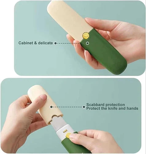 Stylish 2 in 1 knife With Peeler