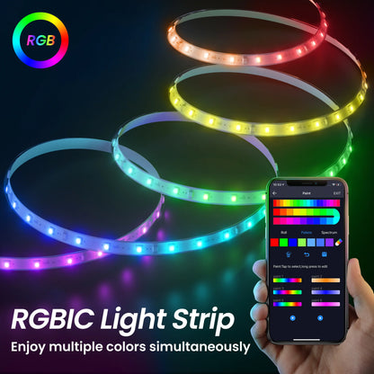 Smart Wifi LED Strip Lights - 10 mtr