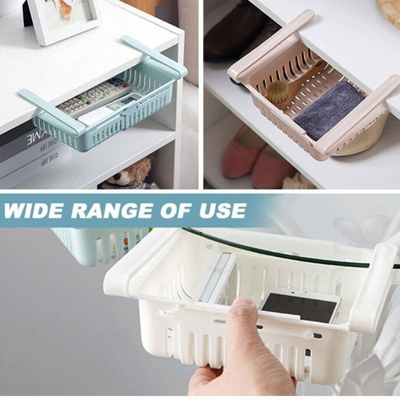 Fridge Organizer™ - Adjustable Storage Rack For Refrigerator Pack of 4