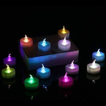 Load image into Gallery viewer, Festival Decorative - LED Tealight Candles Single Color (24 Pcs)
