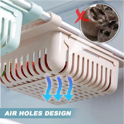 Fridge Organizer™ - Adjustable Storage Rack For Refrigerator Pack of 4