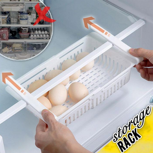 Fridge Organizer™ - Adjustable Storage Rack For Refrigerator Pack of 4