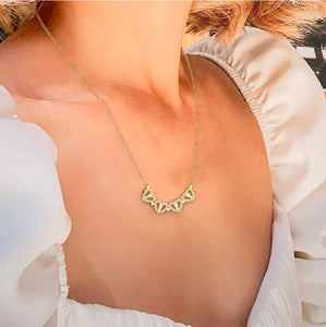 2 in 1 Four Leaf Clover Heart Necklace - Superb Valentine Gift💞