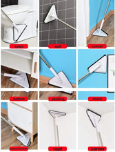 Load image into Gallery viewer, Triangle Cleaning Mop- Multipurpose Ceiling &amp; Floor Cleaning Mop
