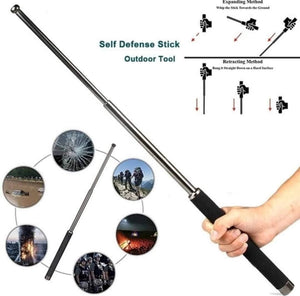 SELF DEFENCE EXPANDABLE STICK - MUCH NEEDED FOR WOMEN