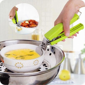 Multipurpose Bowl Plate Hot Pot Utensils Safe Handling Gripper,Handle Tongs for Kitchen
