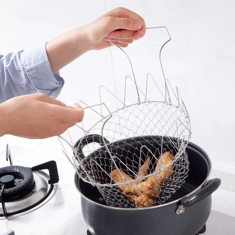 Magical Stainless Steel Chef Basket™