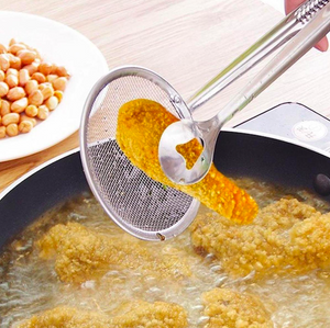 Upgraded Stainless Steel Frying Spoon With Holder™